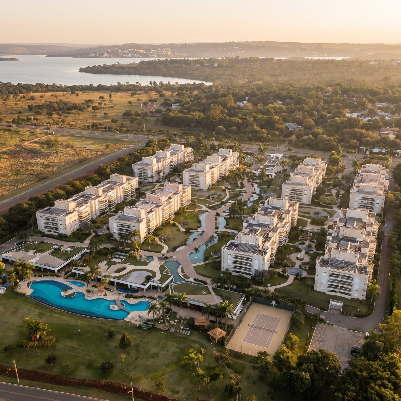 Ilhas do Lago — Eixo beira-lago — Asa Norte