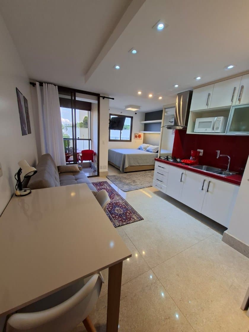 Studio mobiliado no Life Resort
