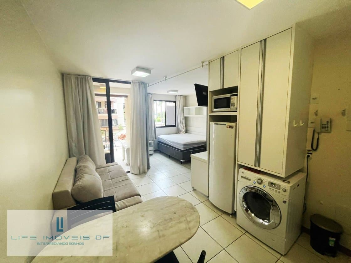 Apartamento de 31m mobiliado para locação no Life Resort